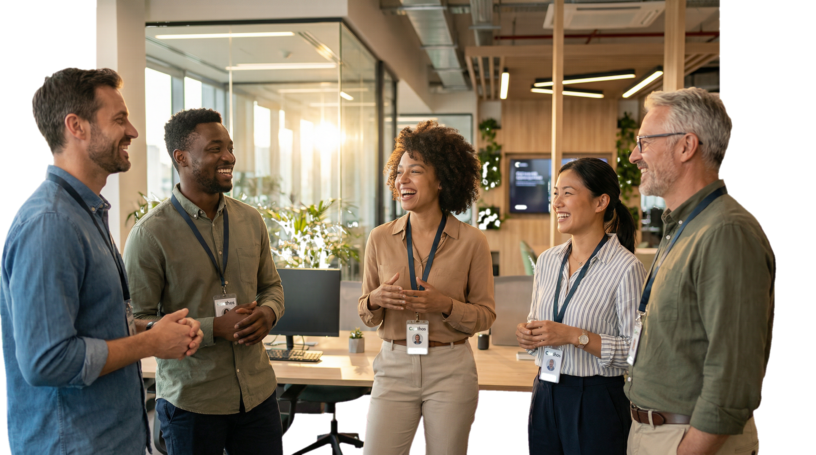 Coethos in a warm office environment